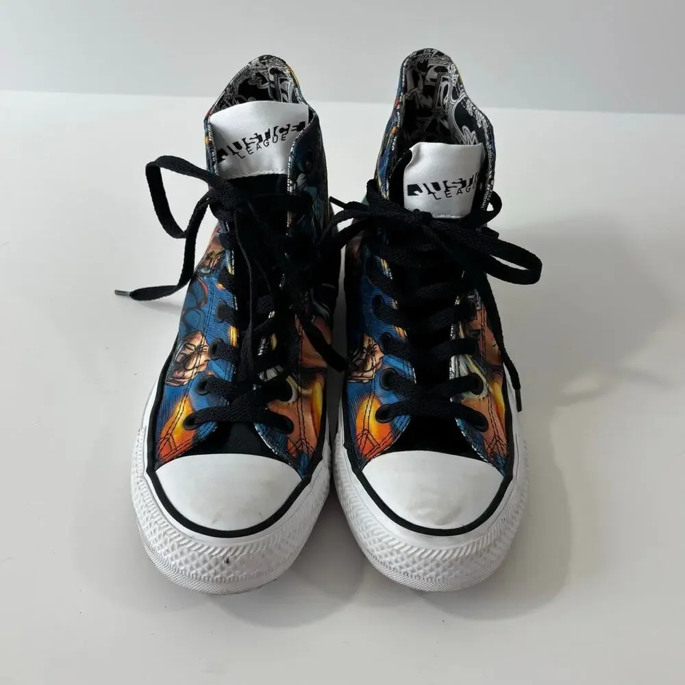 Converse DC Comics x Chuck Taylor Justice League Size Mens 6.5 Womens 8.5 - Picture 2 of 6